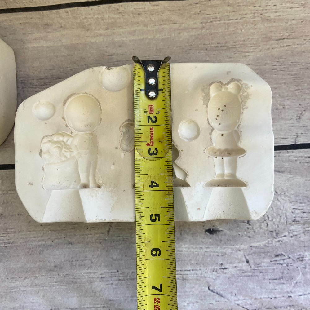Gemini Ceramic Casting Mold Three Tiny Tots Figurine #3