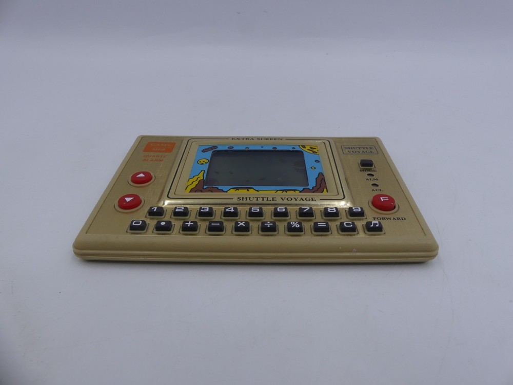 Shuttle Voyage MG-8 LCD Game & Clock