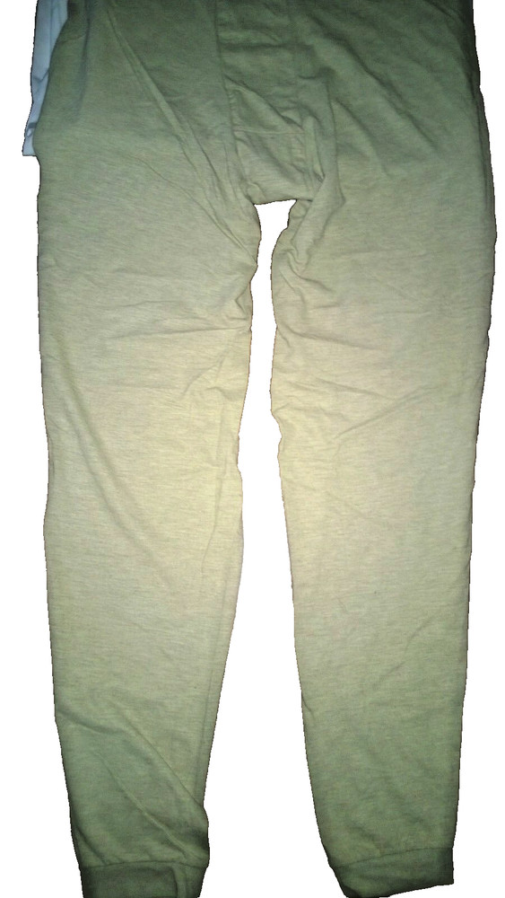 LIGHTWEIGHT LONG UNDERWEAR COLD WEATHER DRAWERS LARGE