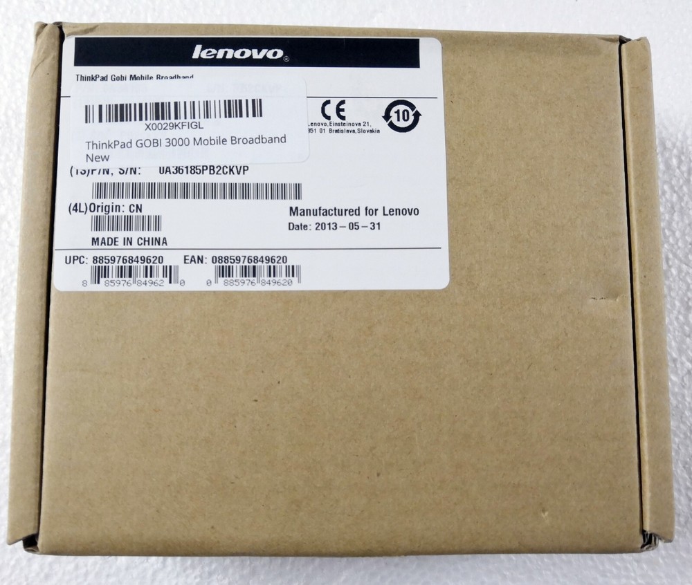 Lenovo ThinkPad GOBI 3000 Mobile Broadband