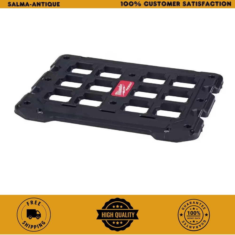 Durable Milwaukee PACKOUT Wall and Floor Mounting Plate Storage System