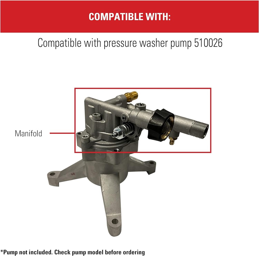 7113810 Manifold Replacement Kit from Simpson Cleaning Genuine OEM Component