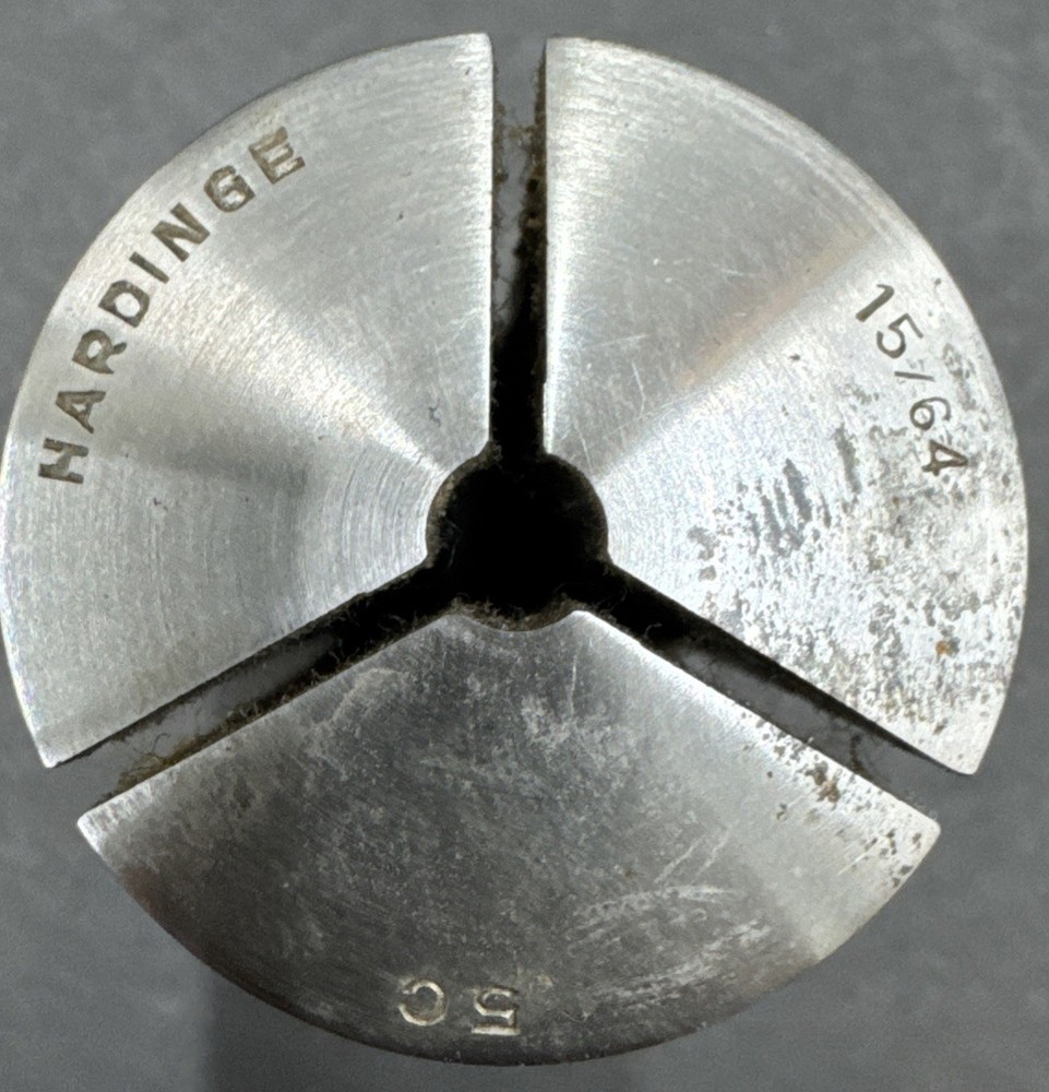 HARDINGE 5C COLLET with Internal Threads - 15/64"