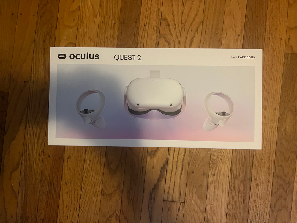 Meta Oculus Quest 2 128GB Virtual Reality Headset - White (OCQ128B)