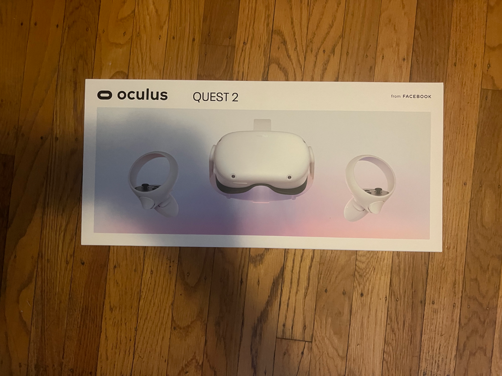 Meta Oculus Quest 2 128GB Virtual Reality Headset - White (OCQ128B)
