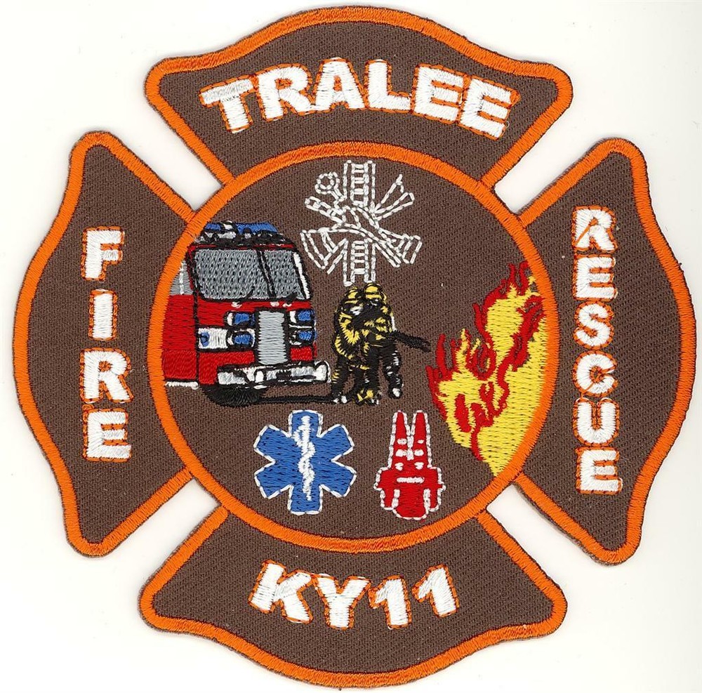 Ireland Tralee KY11 Fire Rescue Patch