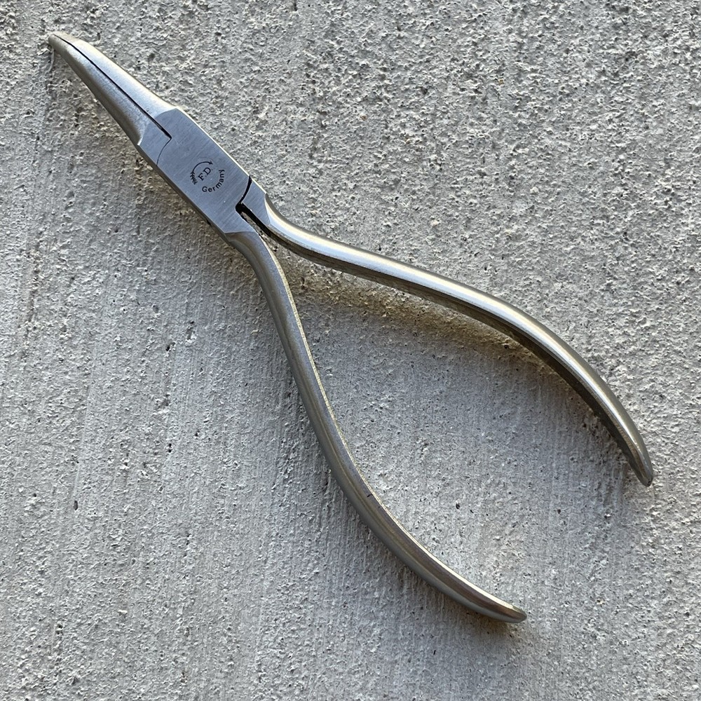 F Dick Curved Needle Nose Pliers Germany
