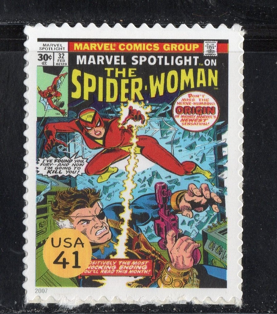 4159Q *  SPIDER WOMAN * MARVEL COMICS *   US Postage Stamp MNH
