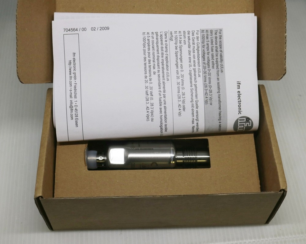 IFM LMT100 Level Sensor LMACE-A12E/QSKG/0/US