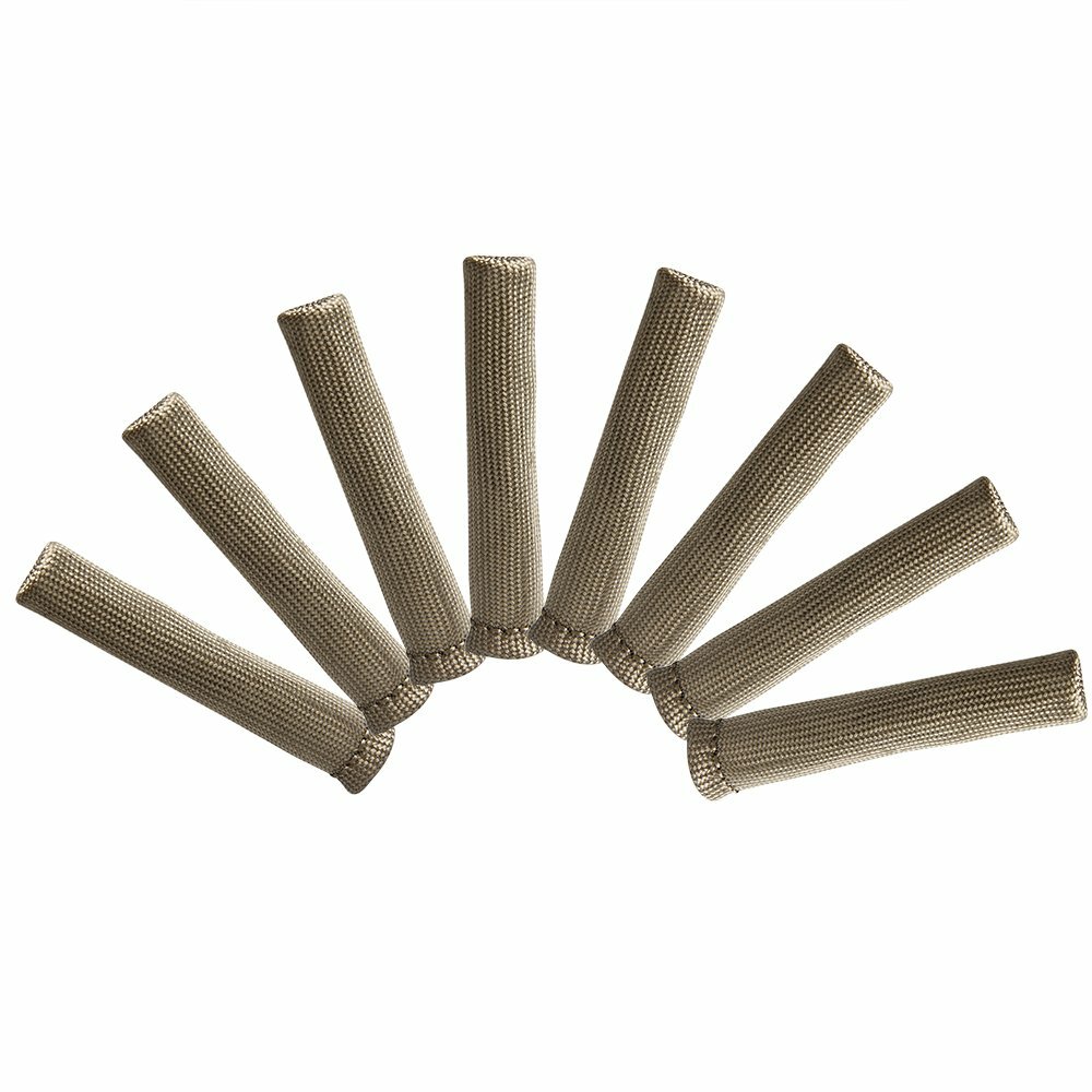 2500° Spark Plug Wire Boots Heat Shield Protector Sleeve SBC BBC 350 Titanium