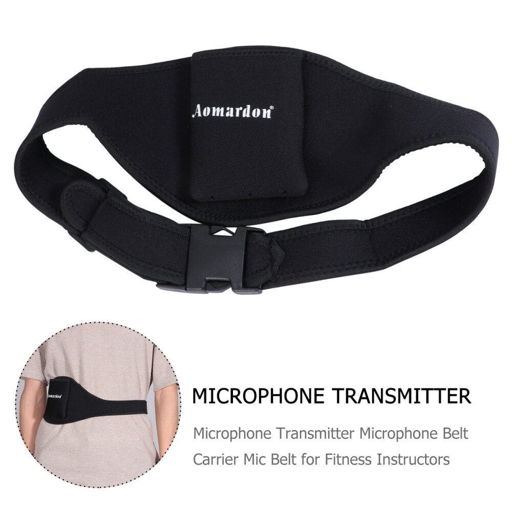 mic belts for theatre vertical microphone transmitter Microphone Belt Pack Mic