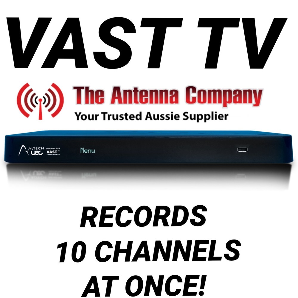 VAST Decoder Altech UEC DHR 4901 Satellite Receiver PVR SAT HD TV Box 240V