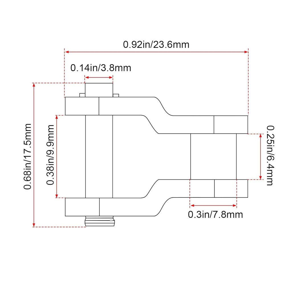 OIIKI 5PCS Roller Chain Offset Link #420, Half Link, Crank