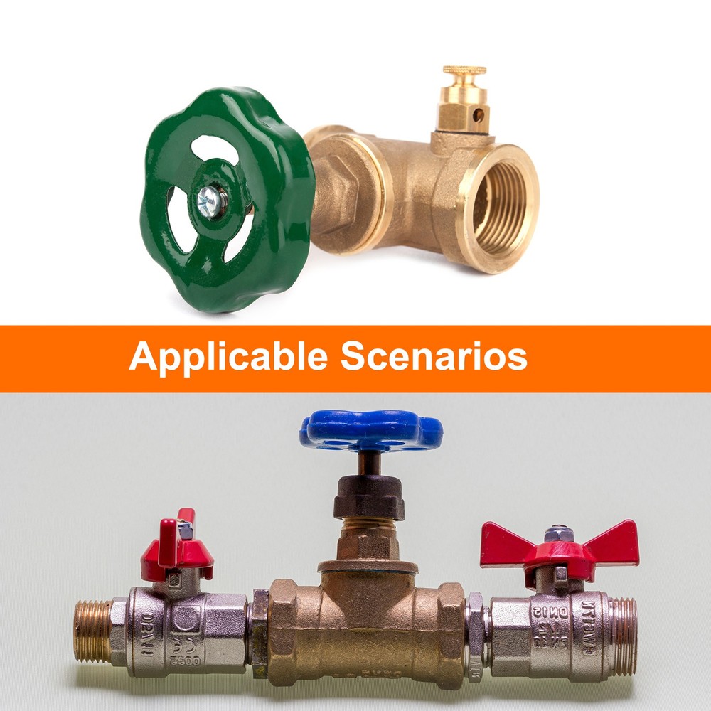 1/8 PT Male Outer Head Hex Thread Socket Pipe Plug Fitting, 5Pcs, Black