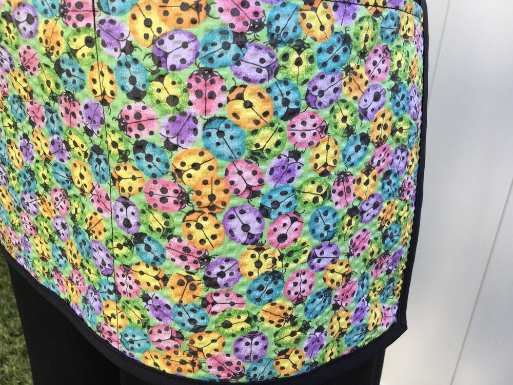 Lady bug Server waitress Half apron 3 pocket restaurant