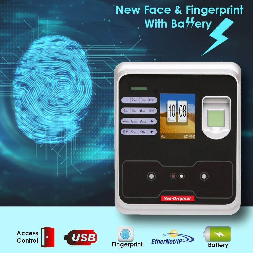 Face Fingerprint Identification Time Attendance & Access Control . USA