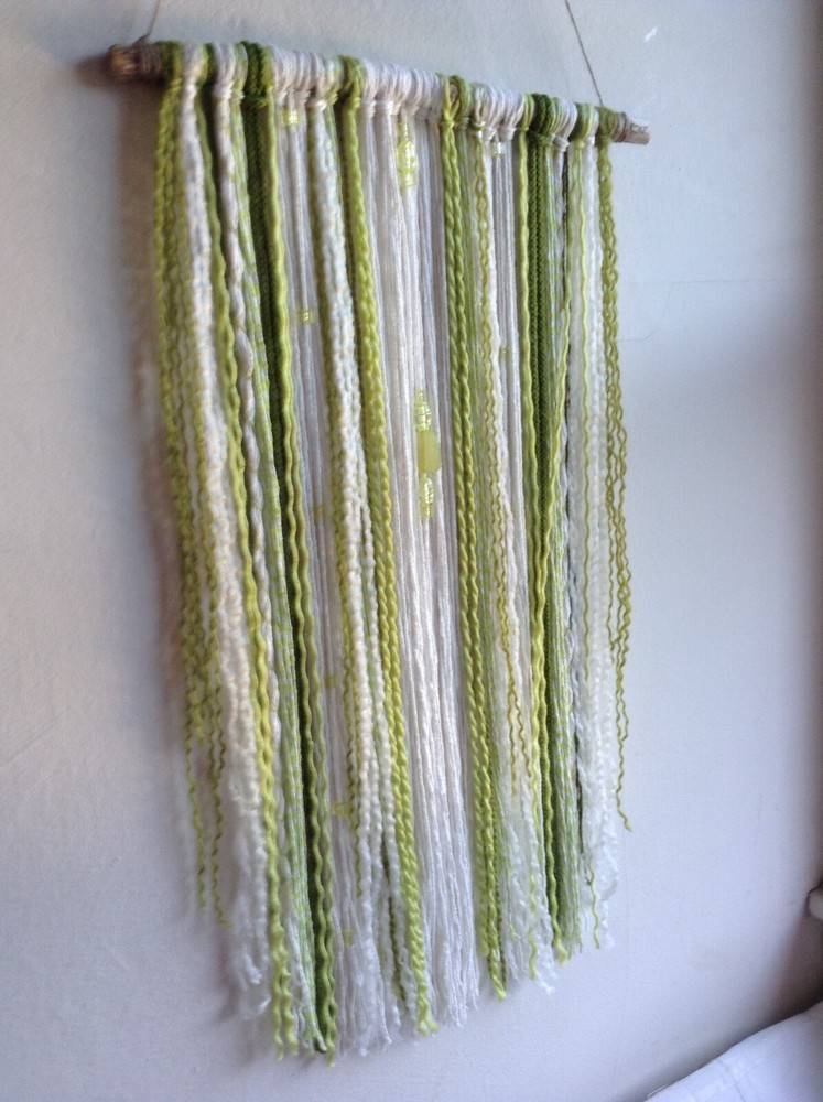 Macrame boho yarn art wall hanging  Home Decore  hand made