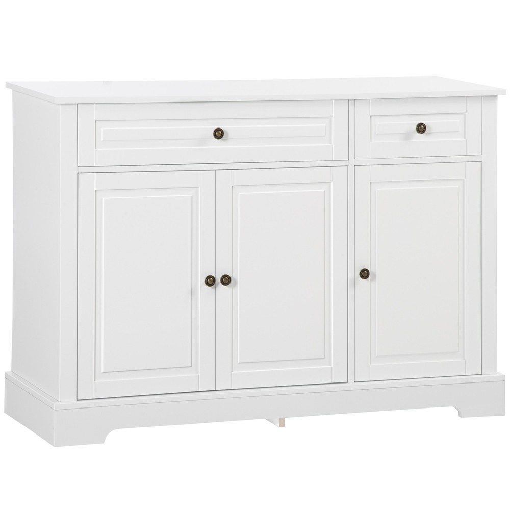 Sideboard Buffet Cabinet, Modern Kitchen Cabinet with 2 Drawers