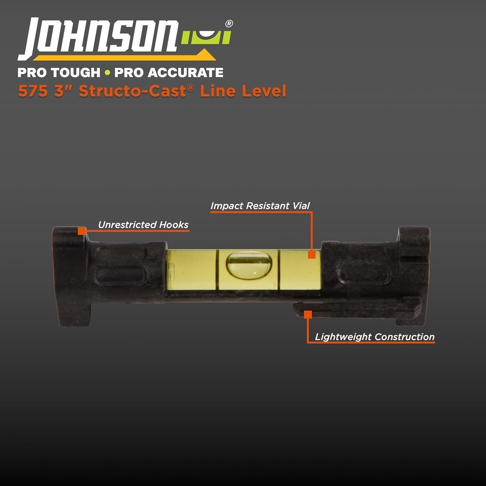 Compact and Reliable 3-Inch Structo-Cast Surface Level with Pocket Clip