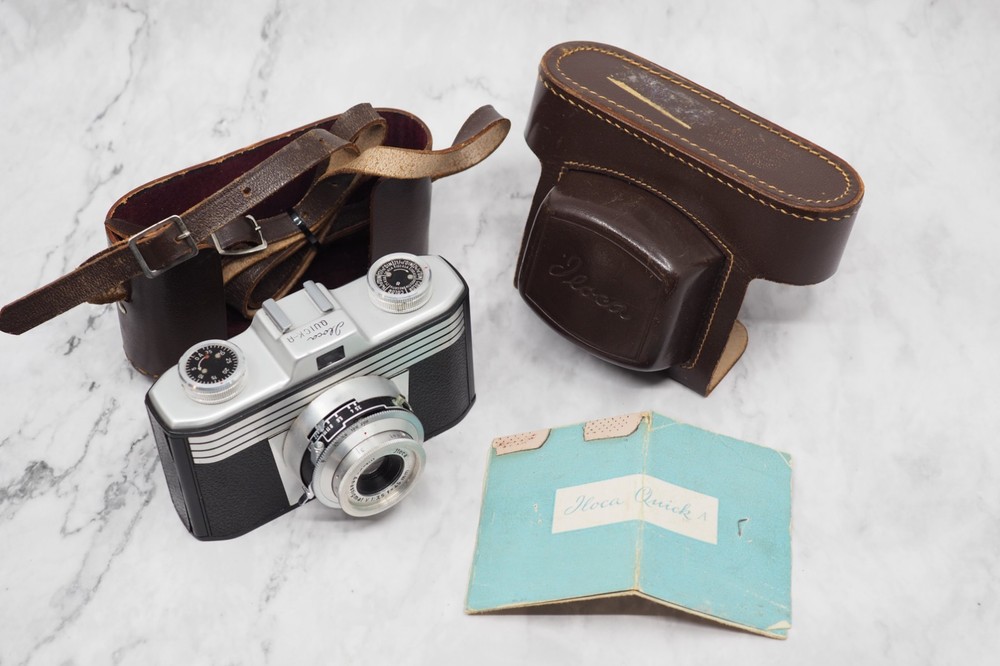 Iloca Quick A 35mm Camera with Case and instructions - TESTED
