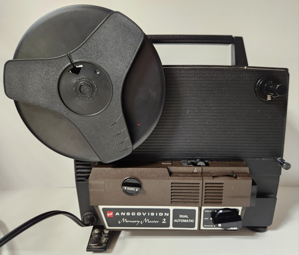 Gaf Anscovision Memory Master 2 8mm Projector (Model 438-M2)