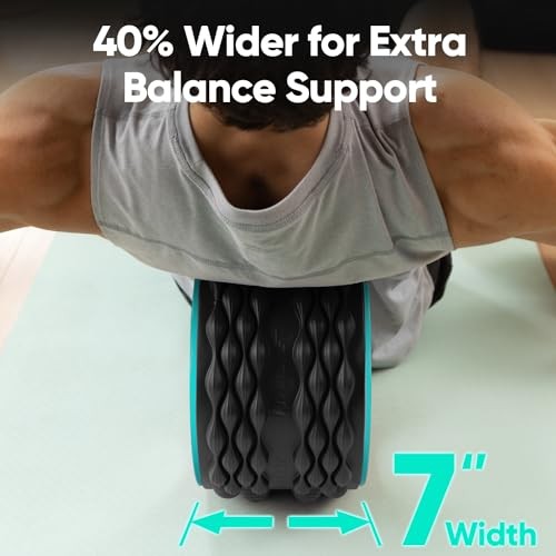 Back Roller, Back Wheel Foam Roller - Targeted Muscle Roller for Deep Tissue