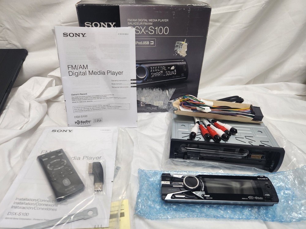 Sony DSX-S100 iPod/USB Compatibility