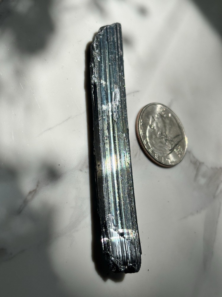 3.4" Flashy Stibnite Shard 20grams