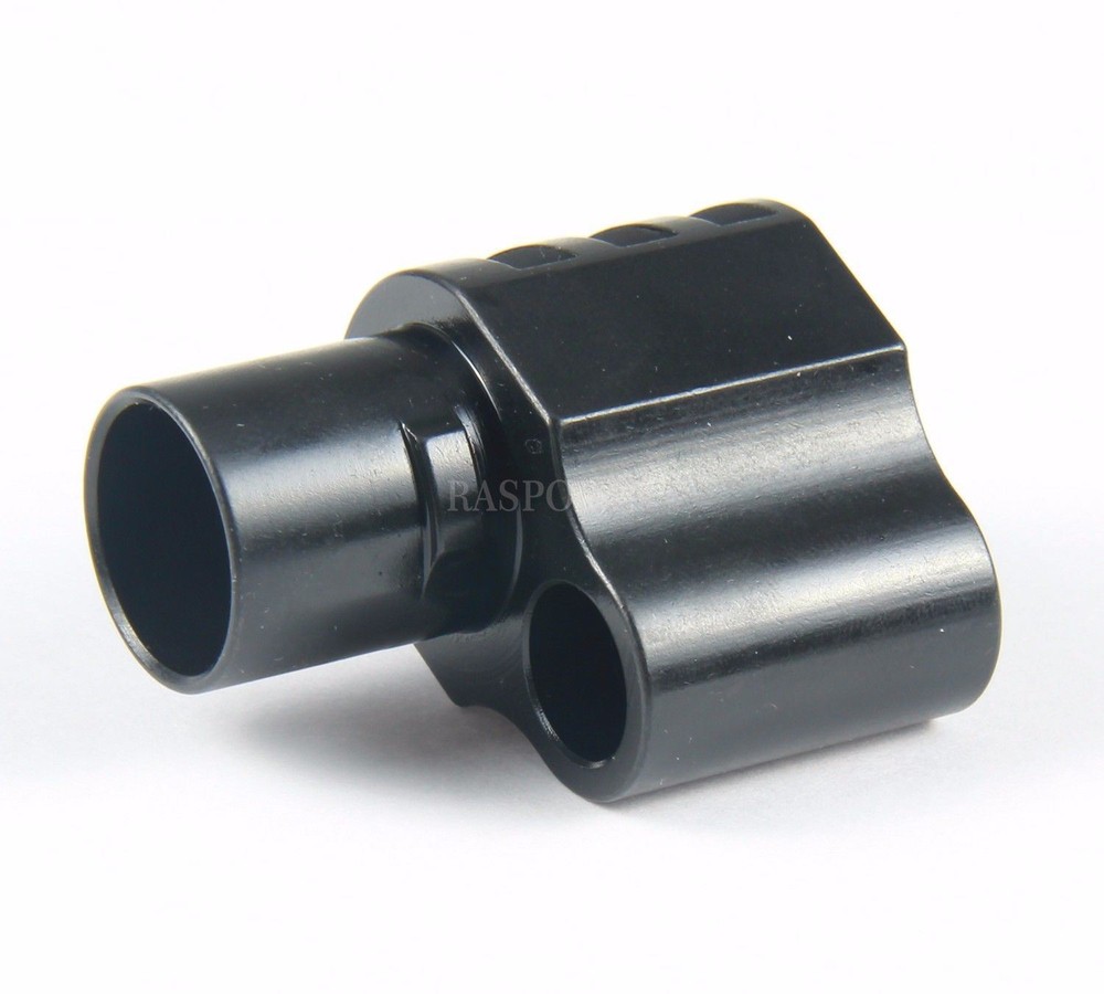 BLACK 1911 .45 ACP Muzzle Brake Compensator Colt Kimber