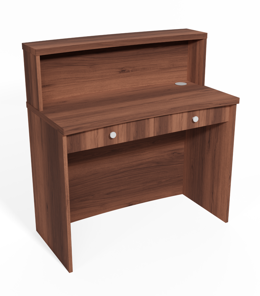 Reception Desk Counter Top, Laminate Desktop, Standing Front Table for Salon Spa