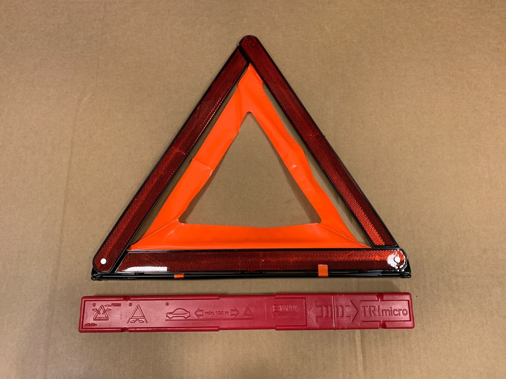 BMW MINI OEM Hazard Warning Triangle with container Euro