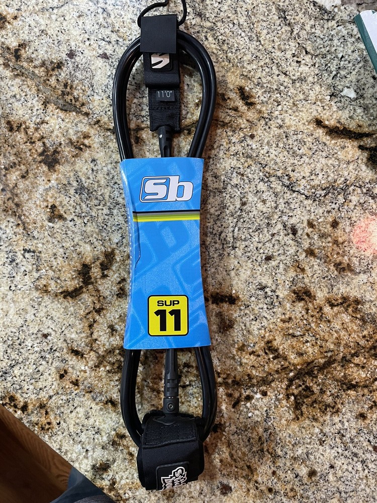 Sticky Bumps SUP 11’ Leash Black  NEW