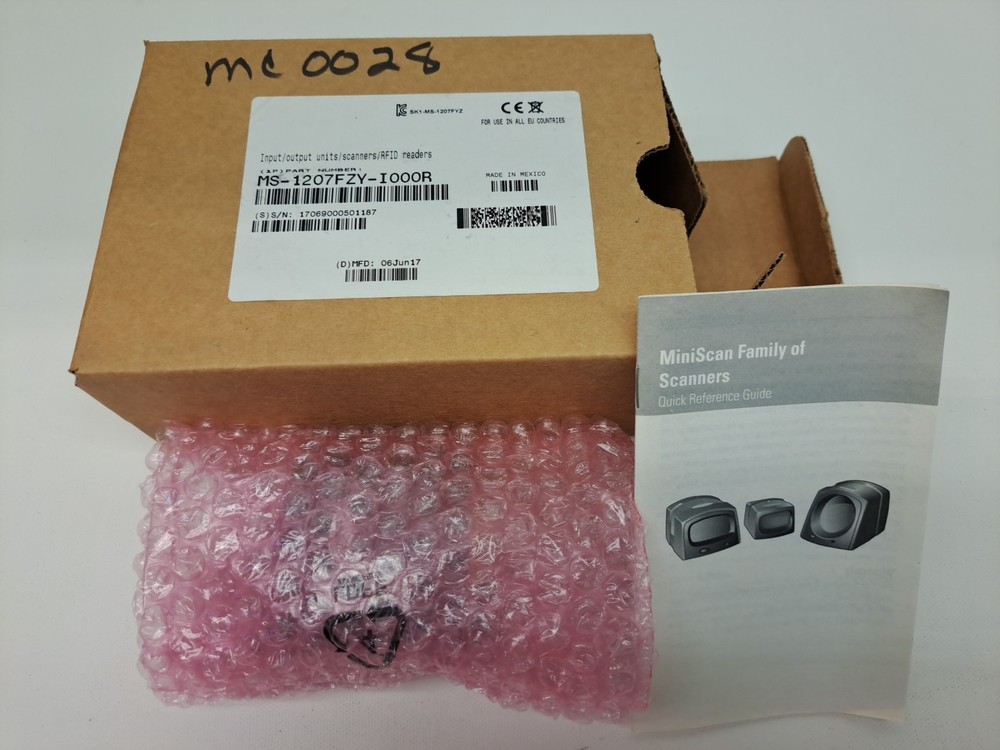 Zebra MS-1207FZY-I000R Fixed-Mount Barcode Scanner NEW * -