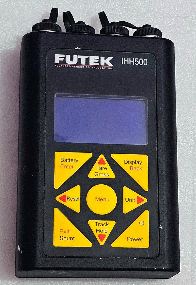 FUTEK Advanced SENSOR Model IHH500 Digital Handheld Load Cell Display Indicator