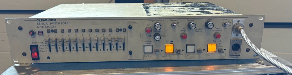 ClearCom SB-412 A Switch Board Main Station