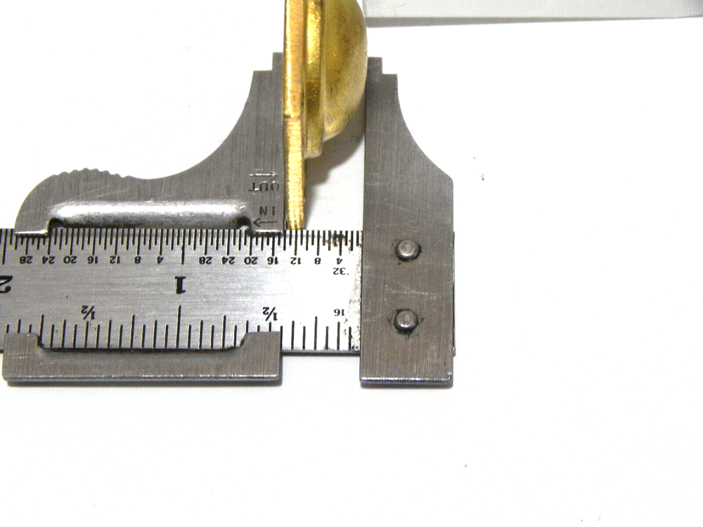 Ring Drawer Pulls Brass Half Mortise for Boxes Doors