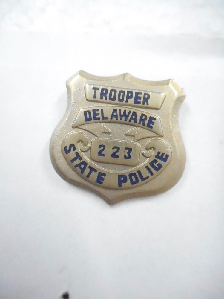 Delaware Trooper State Police Lapel Pin
