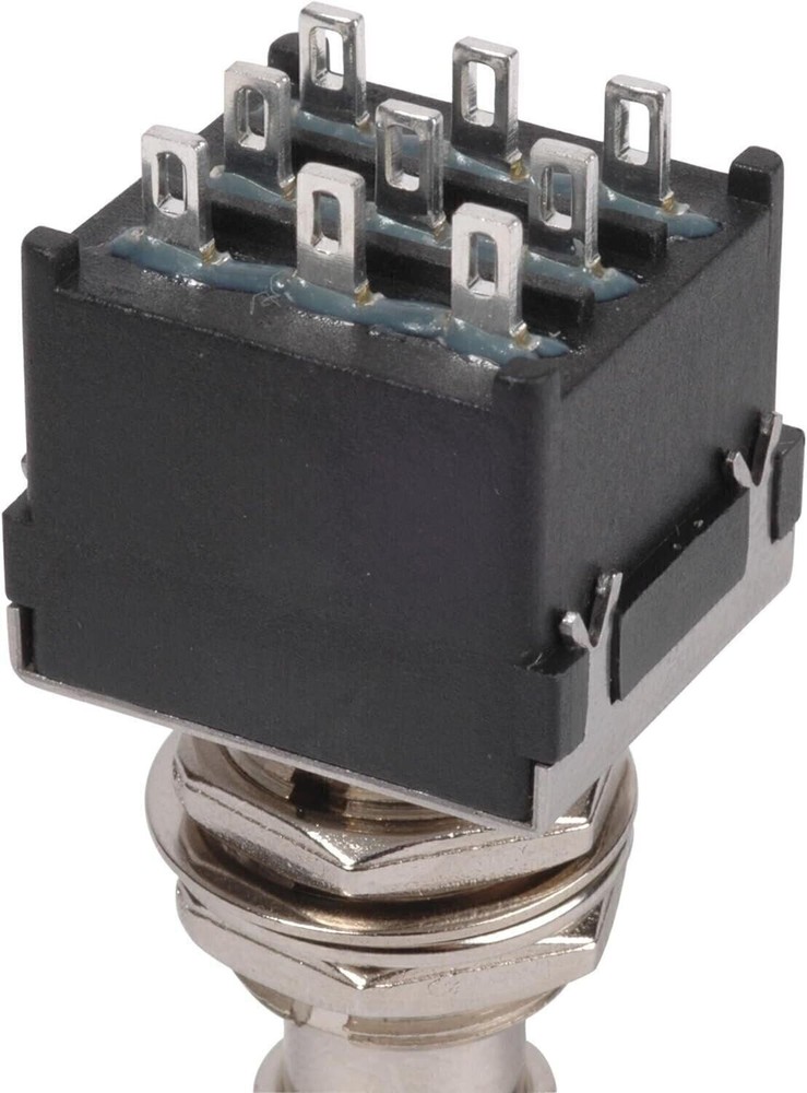 Golden Age 3PDT (3-Pole Double-Throw) Stomp Switch