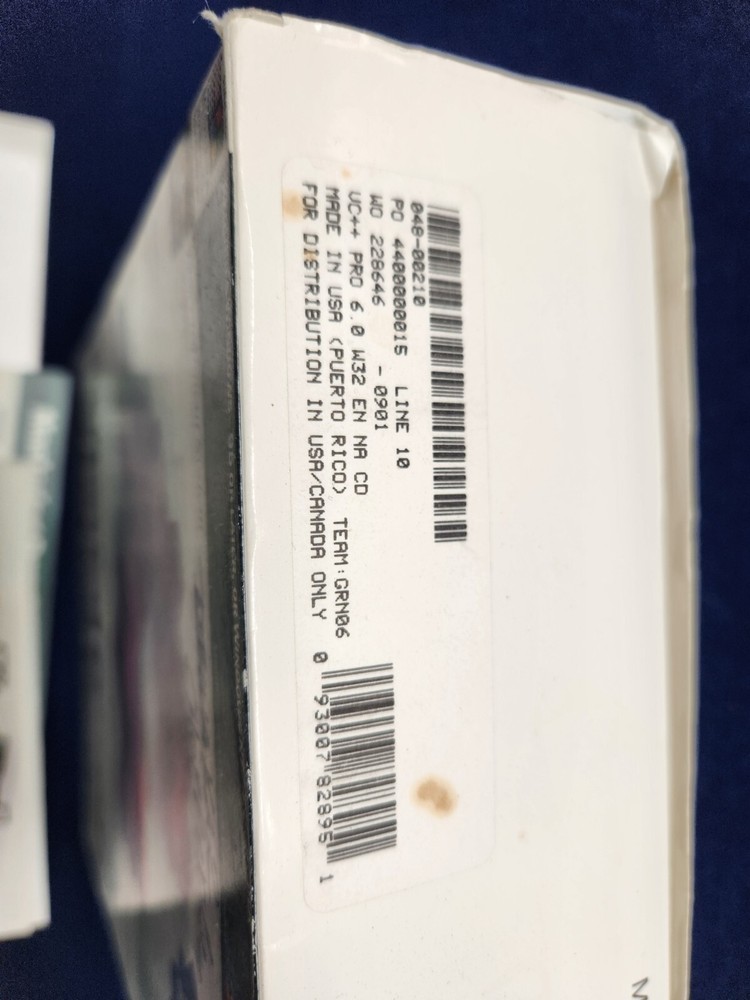 Microsoft Visual C++ 6.0 Professional Edition