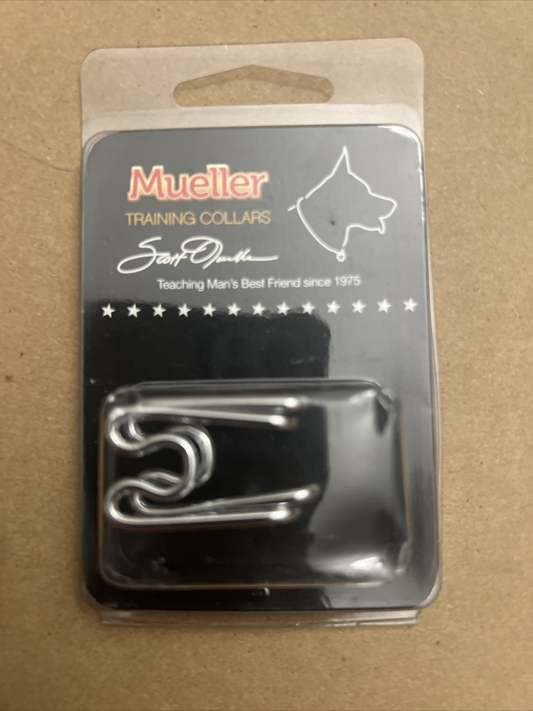 mueller training collars set of 2 extra links 2.3mm
