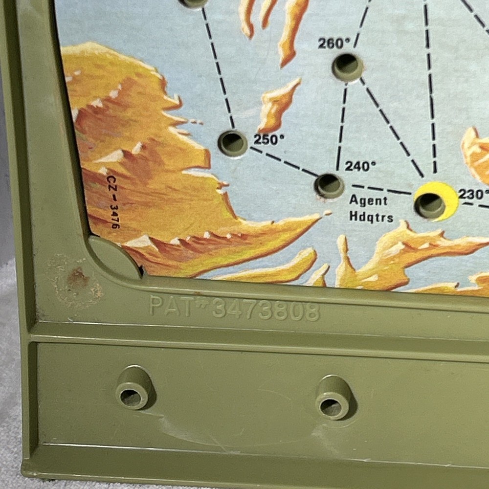 Vintage Ideal Electronic Radar Search Game Complete W/ Box Strategy