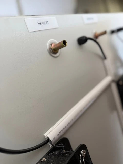 AquaCleaner Vapor Blasting Cabinet OPEN Loop Model 3236