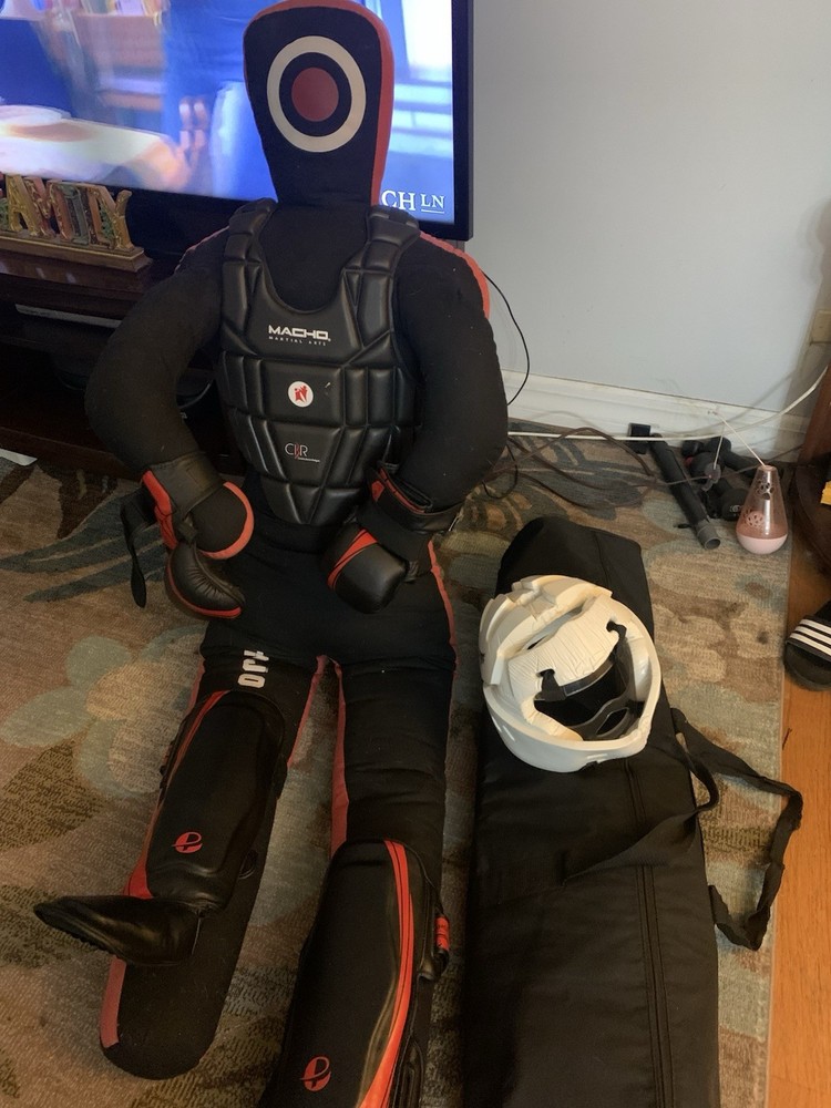 Mixed Martial Arts Training Dummy And Sparring Gear