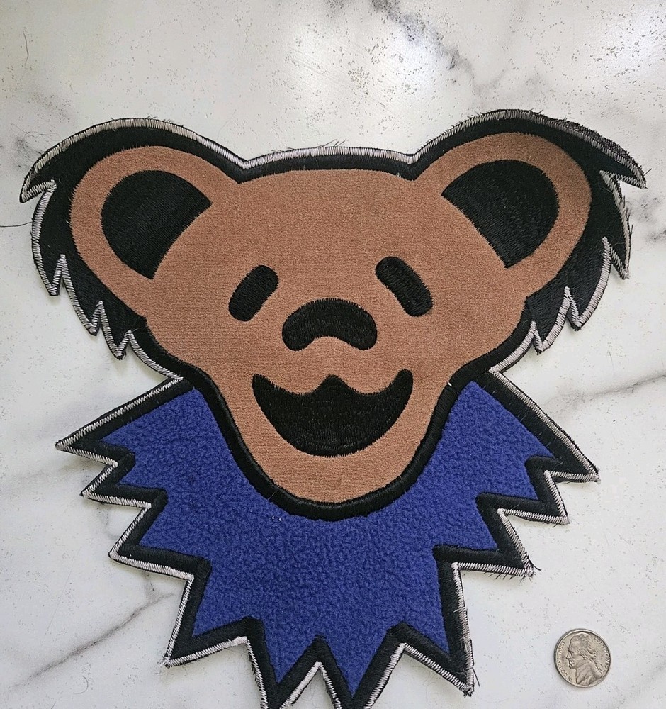 Grateful Dead Bear JUMBO Sew On Patch