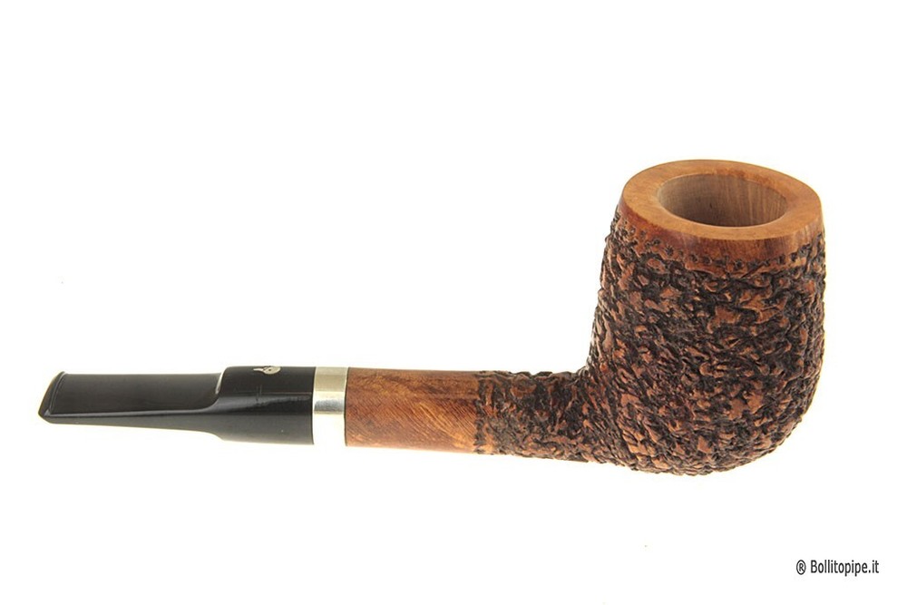 L'Anatra rusticated with silver band - Lovat - 9mm filter