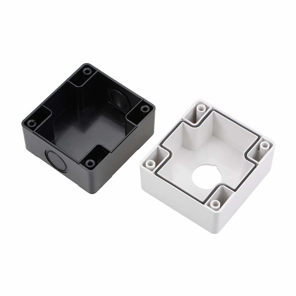 Surface Mounted Housing Switch Box Hole 22 mm for Push Button Switch Indicator White