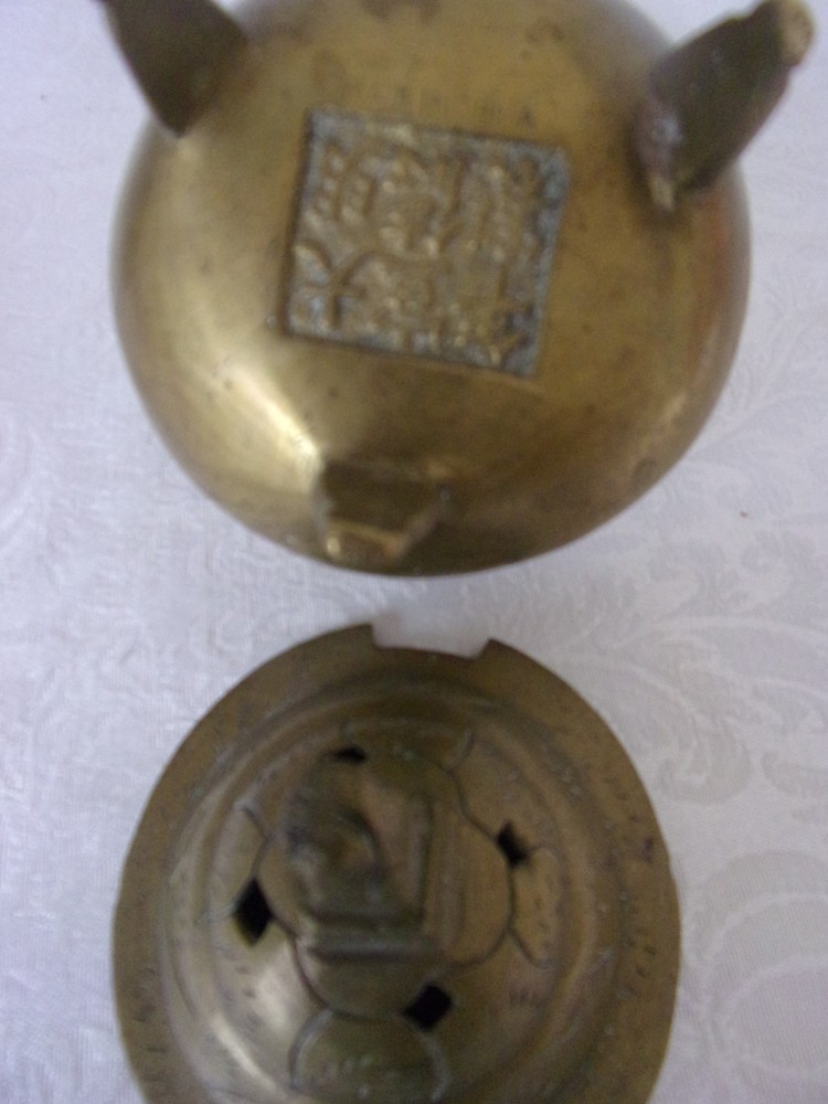 Incense Burner, Censer, China Brass