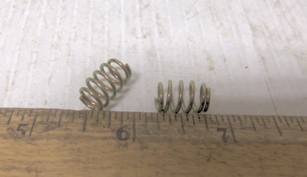 Lot of 5 - Multi-Flex Spring Co. Compression Helical Spring for Military Starter