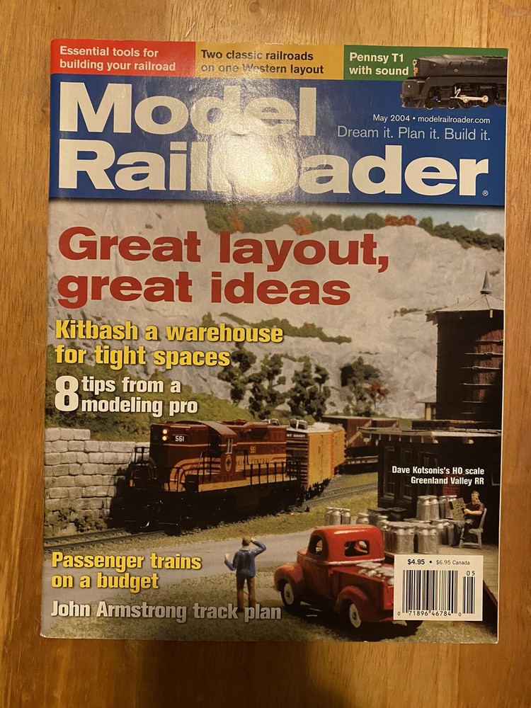 Model Railroader Magazine May 2004 Great Layout Great Ideas