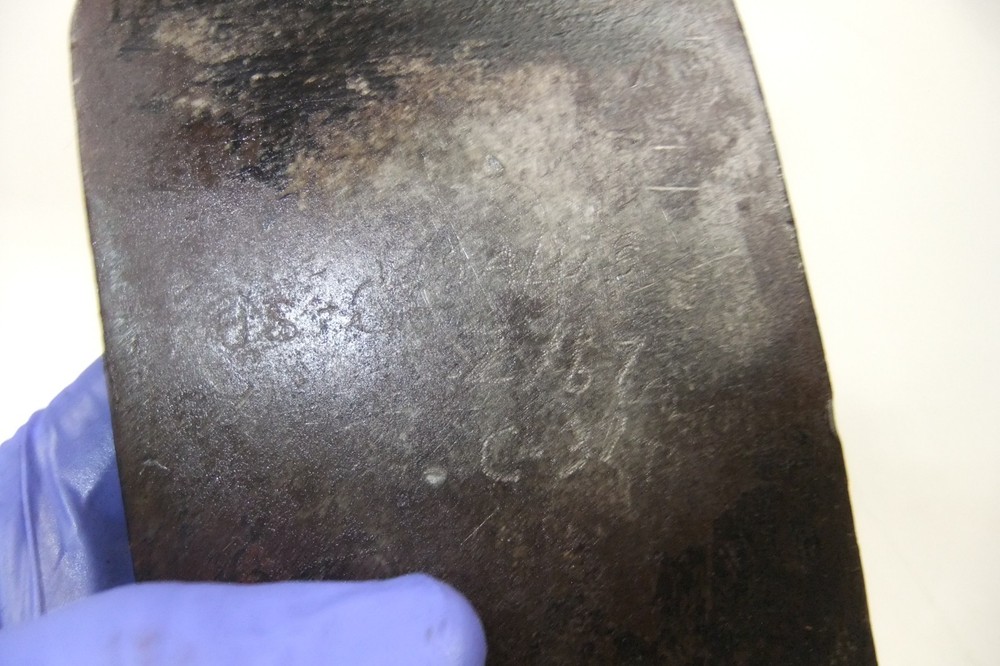 3 Lbs 12 oz True Temper Single Bit Axe Head Possibly US Military Issue